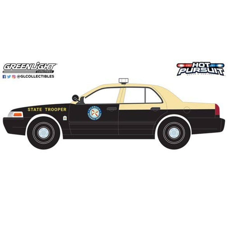1/24 GreenLight Hot Pursuit - 2010 Ford Crown Victoria Police Interceptor - Florida Highway Patrol