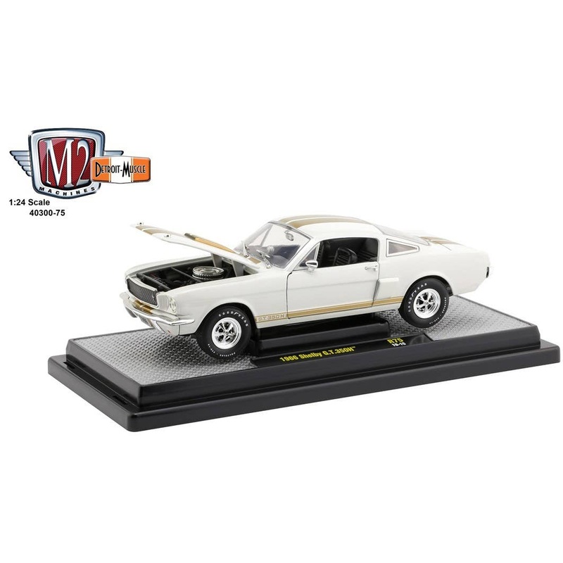 1/24 M2 Machines 1966 Shelby G.T. 350H Wimbledon White