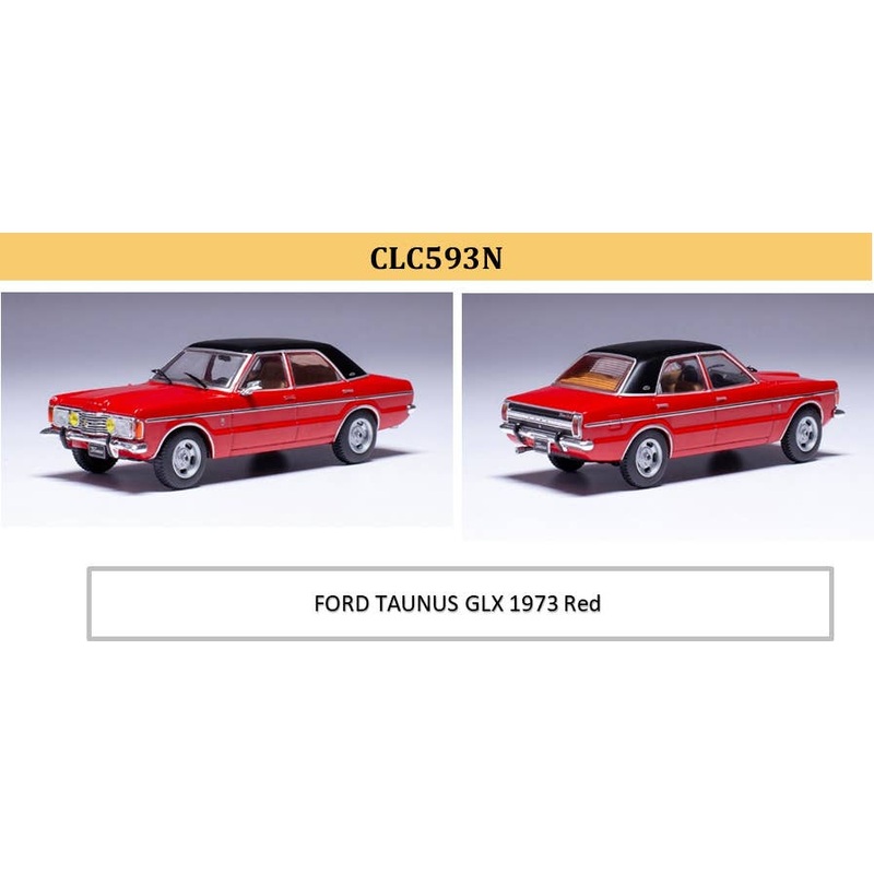 1/43 Ford Taunus Glx 1973 Red
