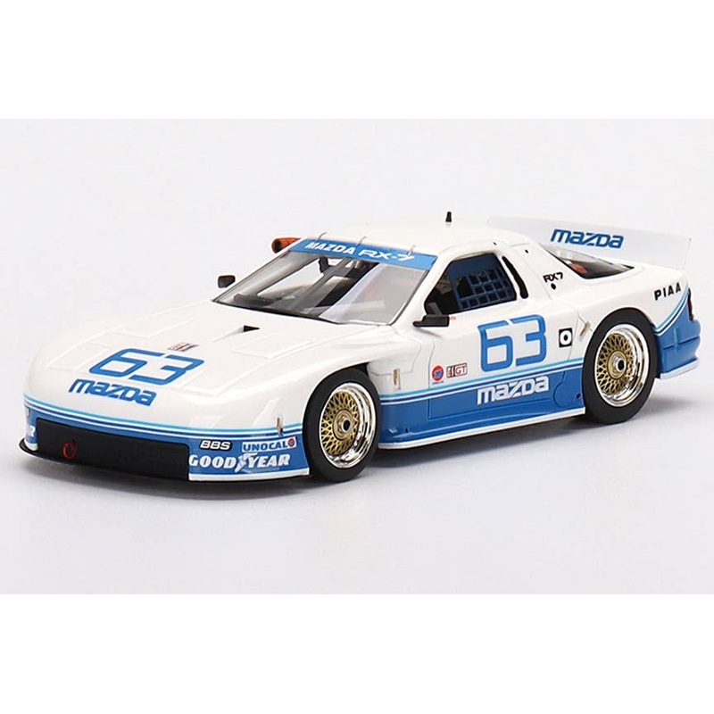 1/43 Mazda RX-7 GTO IMSA Topeka 2 hours 1990 3rd prize car #63 Mazda Motorsports