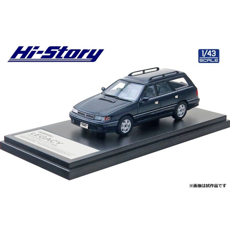 1/43 Subaru Legacy Touring Wagon GT (1989) Indigo Blue Metallic