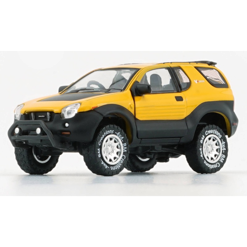 1/64 Isuzu Vehicle Cross 1997-2001 Yellow (RHD)