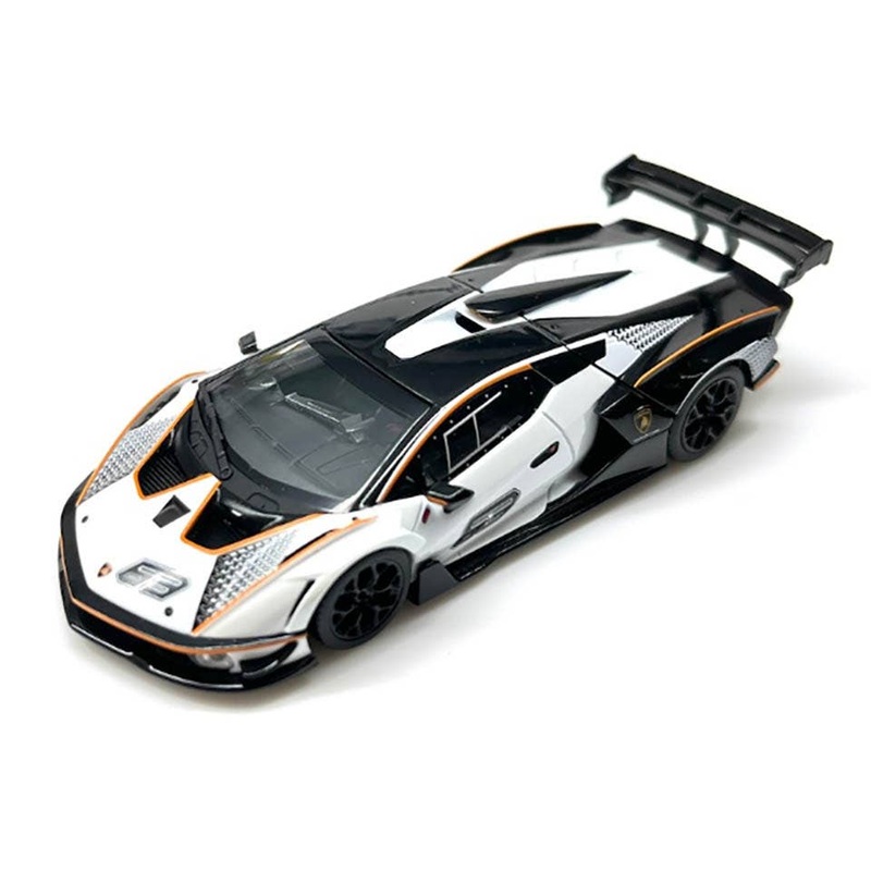 1/64 Lamborghini Essenza Scv12 Bianco Siderare