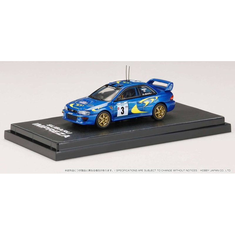 1/64 Subaru Impreza WRC 1997 #3 (Tour de Corse) / Winning car