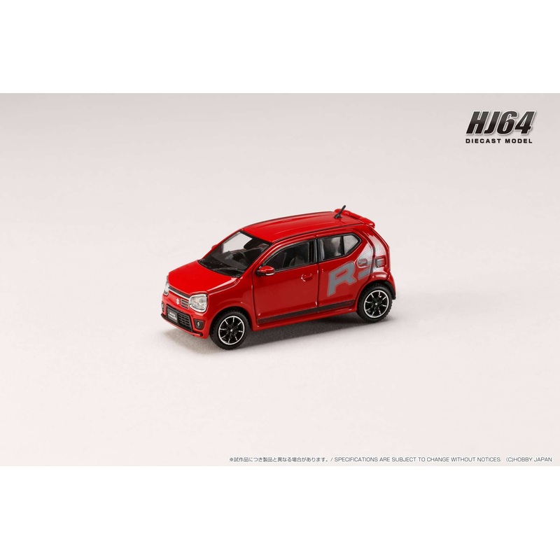 1/64 Suzuki Alto Turbo RS (HA36S) RS Decal Tune Pure Red