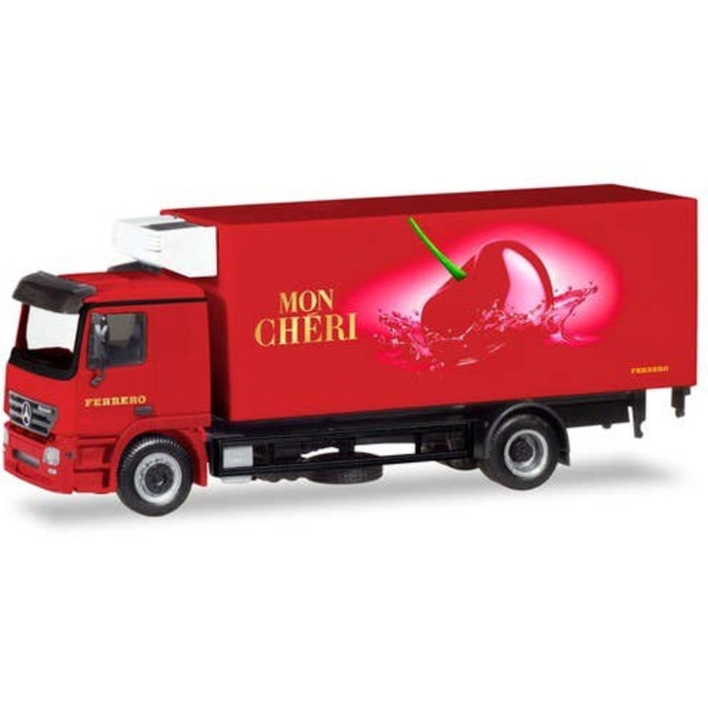 1/87 Mercedes-Benz Actros L Refrigerated Box with Liftgate Ferrero Mon Cheri