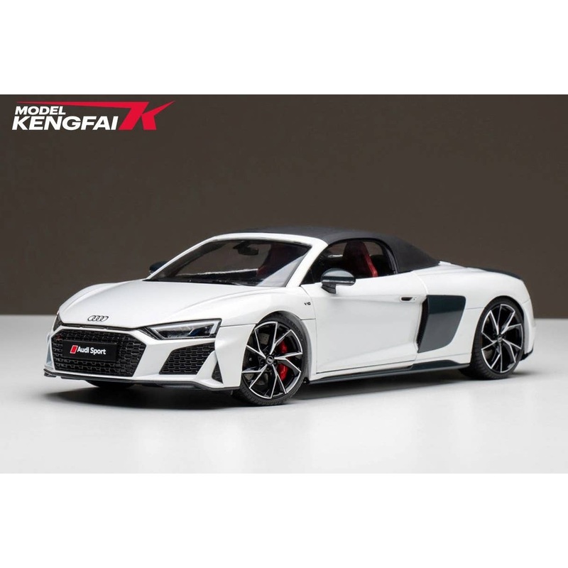 1/18 Audi 2021 R8 Spyder White
