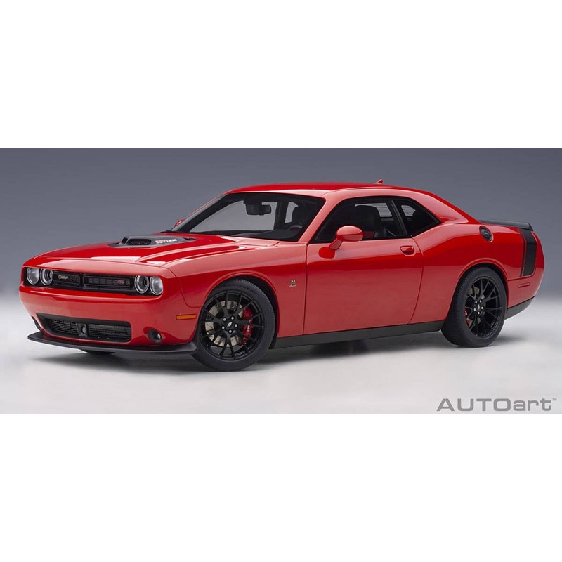 1/18 Dodge Challenger 392 Hemi Scat Pack Shaker 2018 (Red)