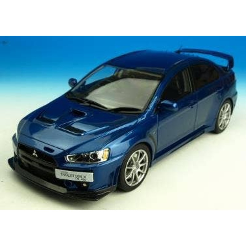1/18 Mitsubishi Lancer Evolution X FQ-400 Blue RHD