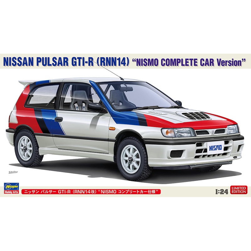 1/24 Nissan Pulsar GTI-R (RNN14 Modified) NISMO Complete Car Specification