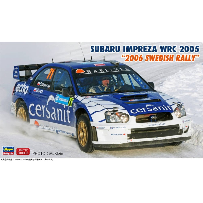 1/24 Subaru Impreza WRC 2005 2006 Swedish Rally