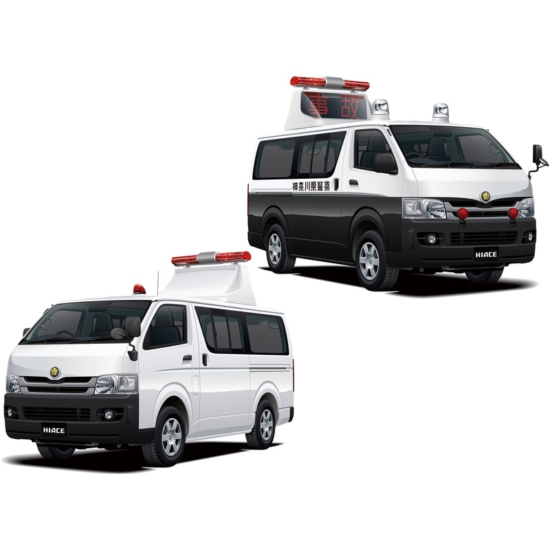 1/24 Toyota TRH200V Hiace Traffic Accident Handling Vehicle / Area Inspection Vehicle '07