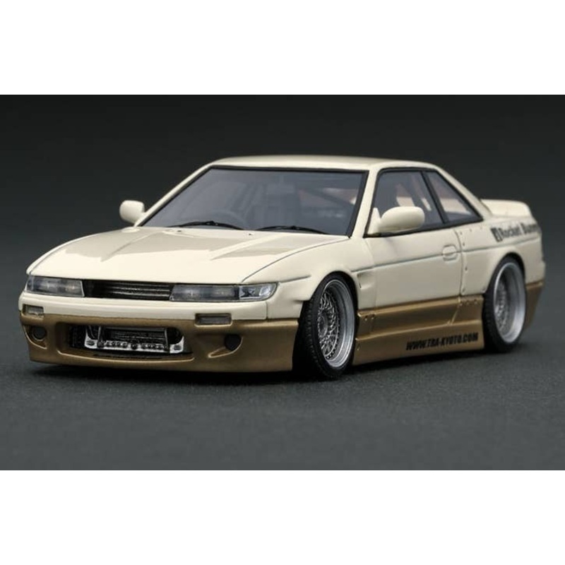 1/43 Rocket Bunny S13 V1 White & Gold
