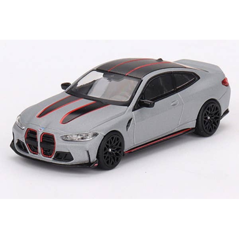 1/64 BMW M4 CSL (G82) Frozen Brooklyn Gray Metallic (Left Hand Drive)