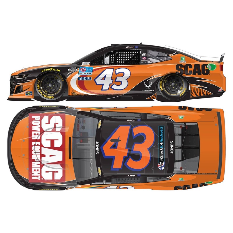 1/64 Eric Jones # 43 Scag Power Equipment Chevrolet Camaro NASCAR 2021