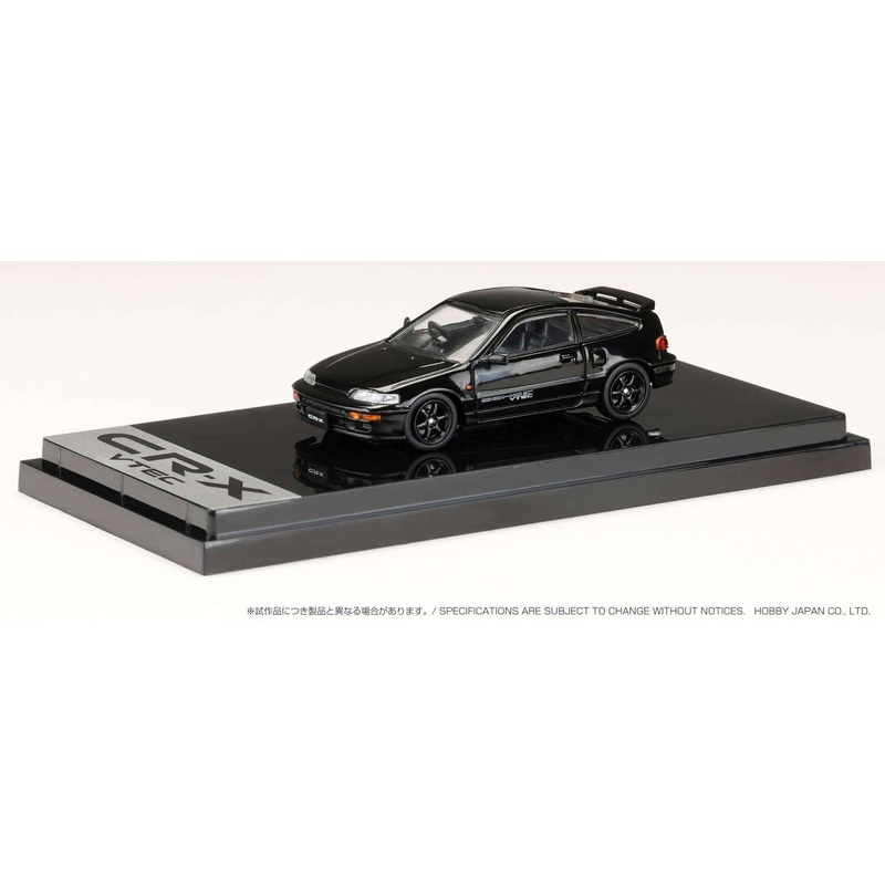 1/64 Honda CR-X SiR (EF8) JDM Style Black