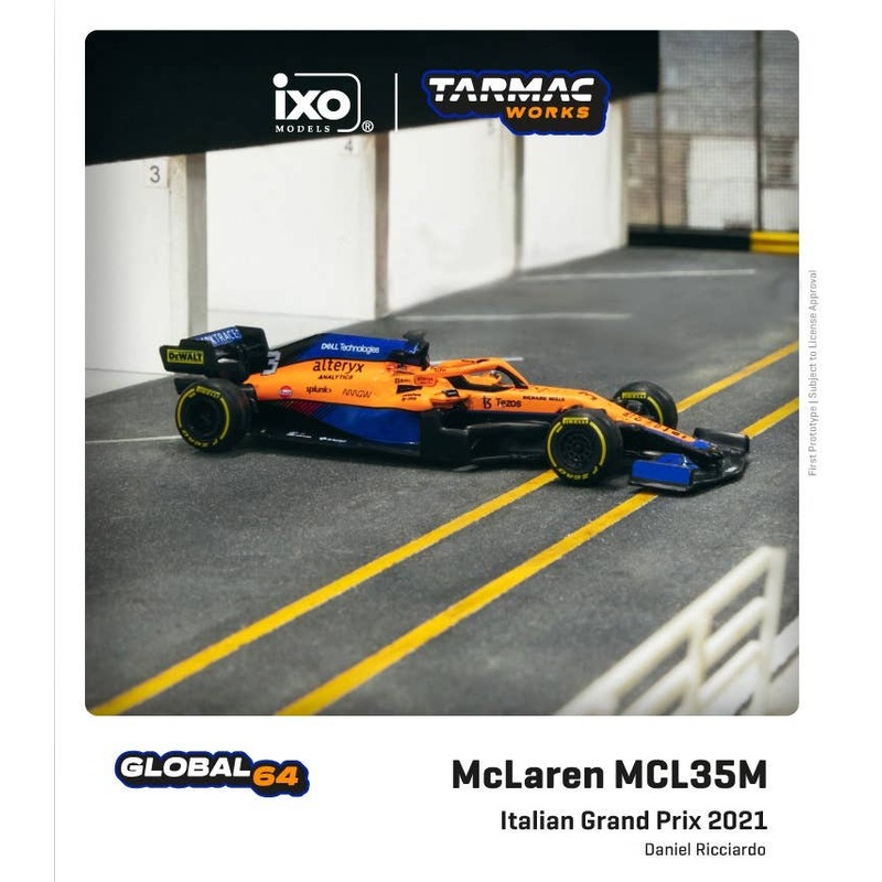 1/64 McLaren MCL35M Italian Grand Prix 2021 Winner #3