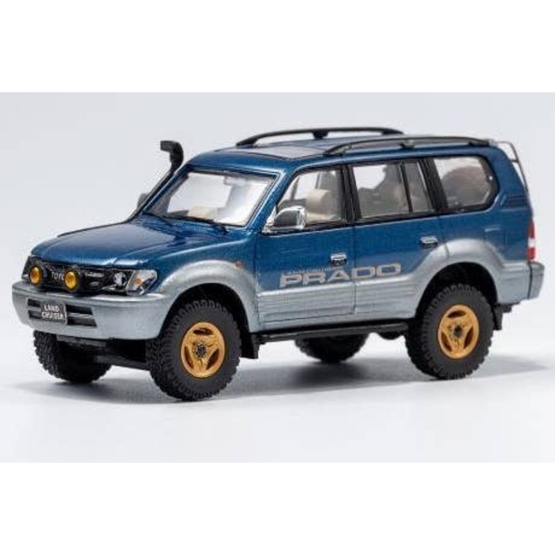 1/64 Toyota Land Cruiser Prado 90 -LHD Light Face Lift Blue