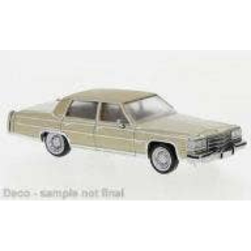1/87 Cadillac Fleetwood Brougham 1982 Metallic Beige