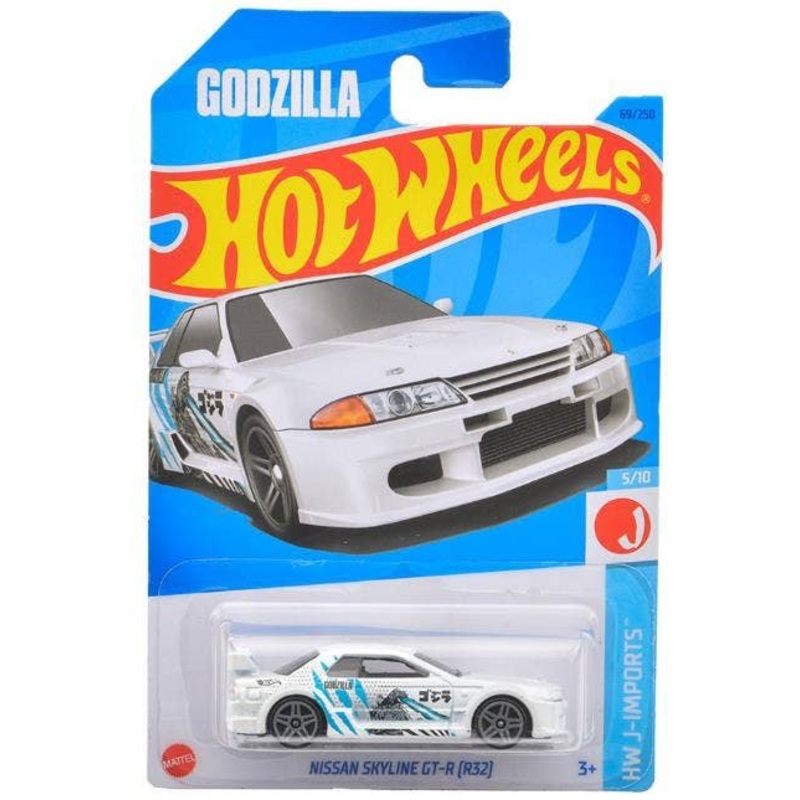 Hot Wheels Basic Car Nissan Skyline GT-R [R32] (HNJ84)