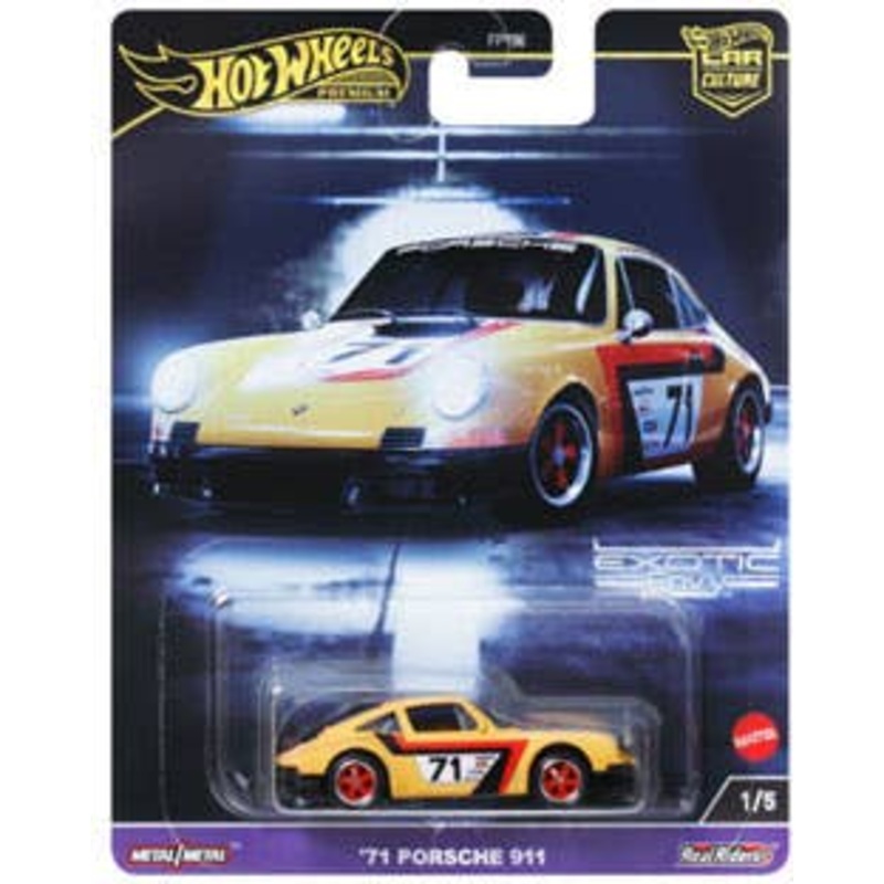 Hot Wheels Car Culture Exotic Envy 71 Porsche 911 (HKC80-9866)