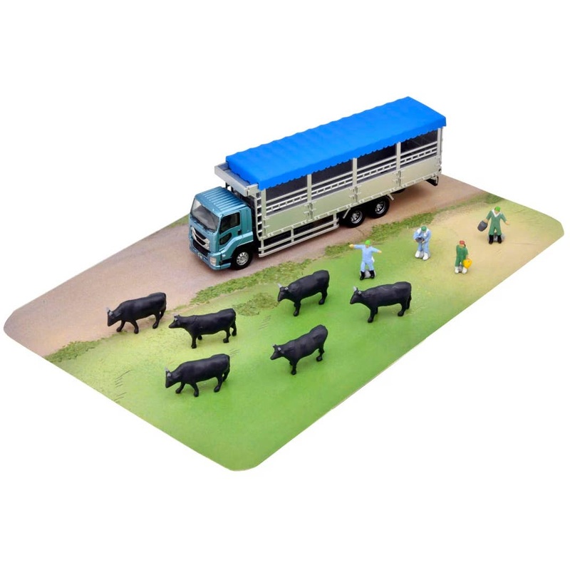 1/150 Truck Collection Livestock Transport Vehicle Set A Livestock