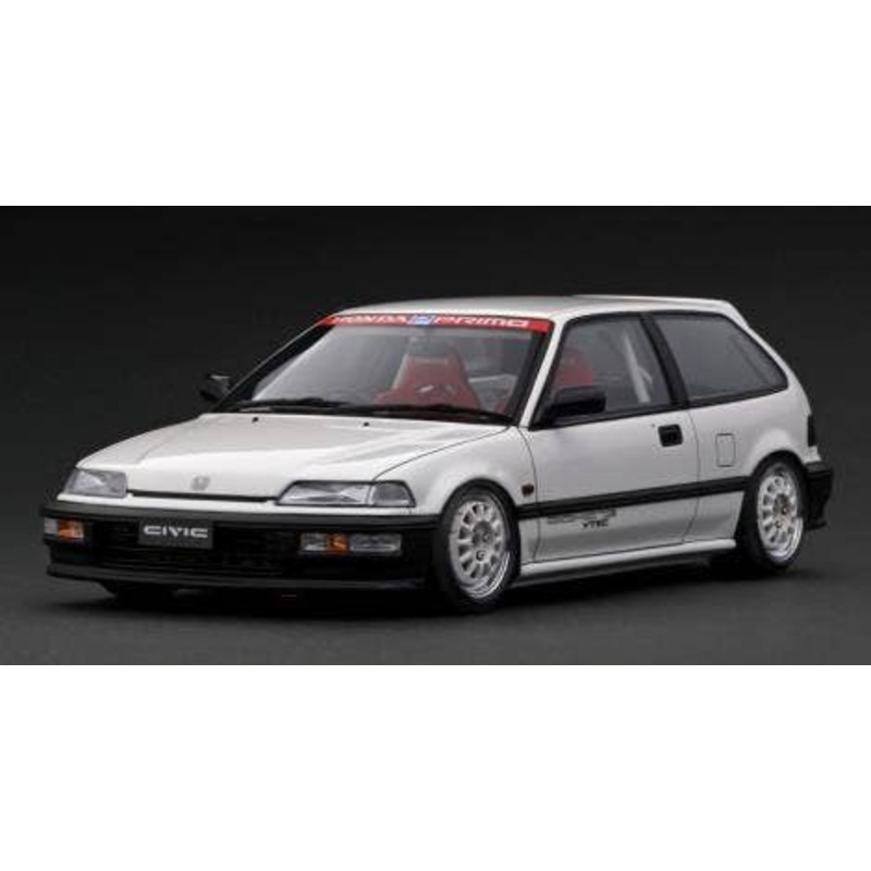 1/18 Honda CIVIC (EF9) SiR White