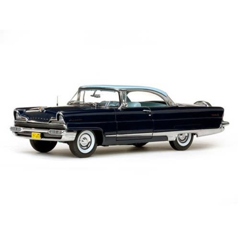 1/18 Lincoln Premiere  Convertible 1956 Fairmont Blue & Admiralty Blue Metallic