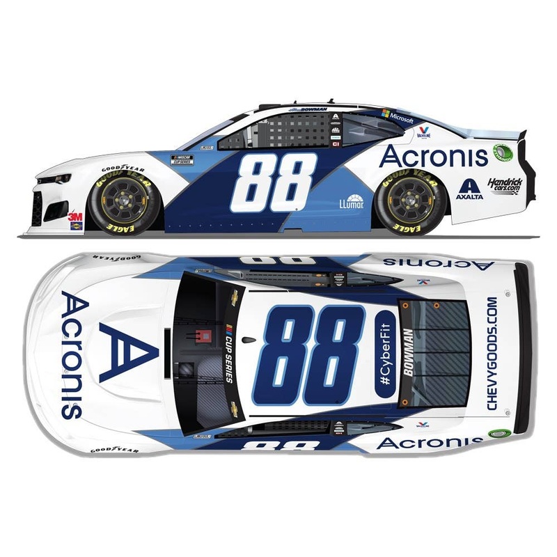 1/24 Alex Bowman Acronis Chevrolet Camaro NASCAR 2020 Elite