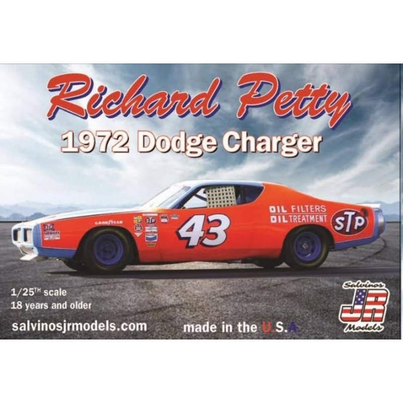 1/25 NASCAR '72 Dodge Charger Richard Petty