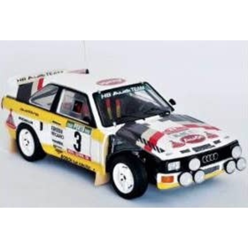 1/43 Audi Sport Quattro 1985 Rally Portugal 4th # 3 Stig Blomqvist / Bjorn Cederberg Damage Specification
