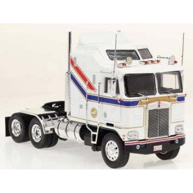 1/43 Kenworth K100 Aerodyne 1976 White Blue Line