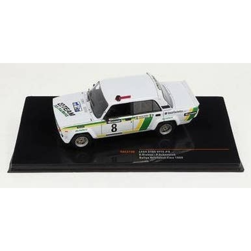 1/43 Lada 2105 VFTS 1986 Rallye Valasskaa Zima # 8 V.Blahna / P.Schovanek