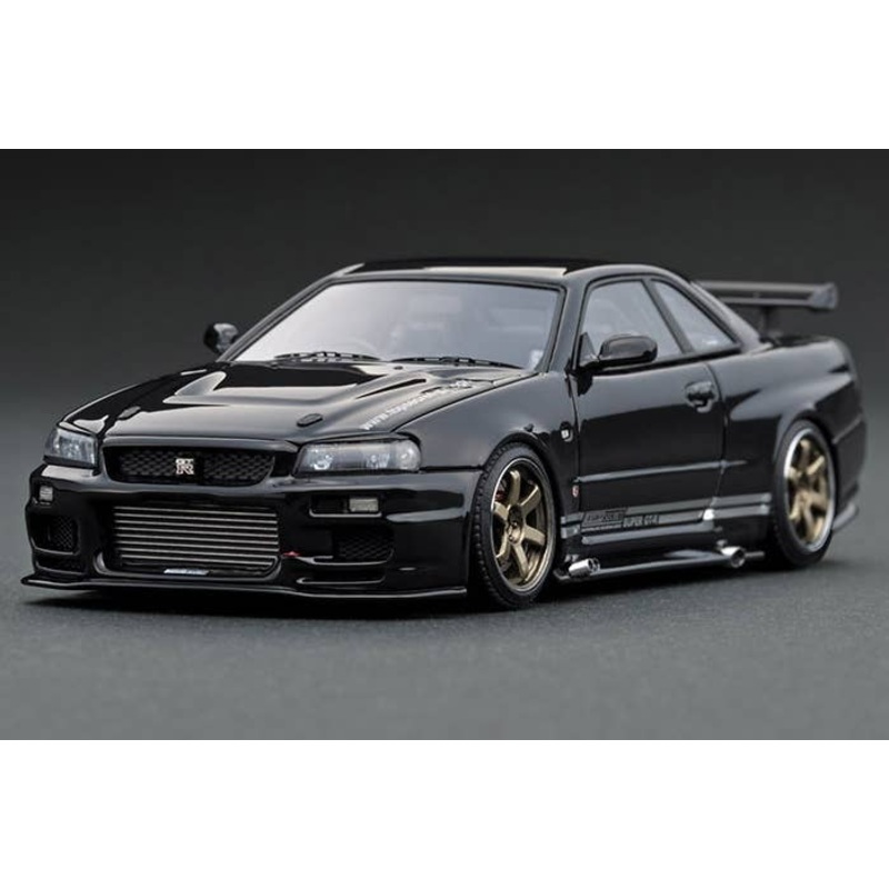 1/43 Top Secret GT-R BNR34 Black