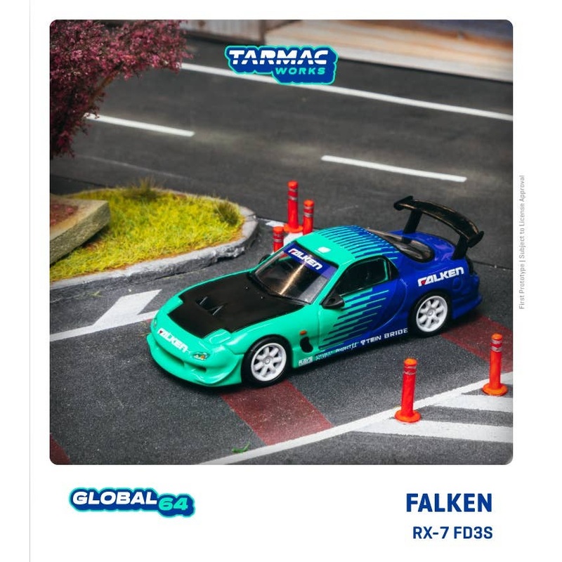 1/64 FALKEN RX-7 FD3S