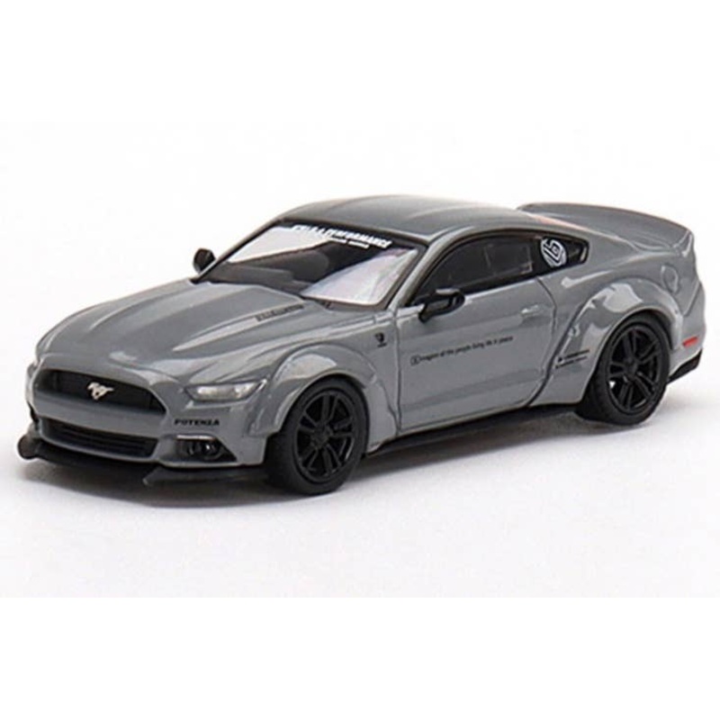 1/64 LB WORKS Ford Mustang GT Gray (Left-Hand Drive)