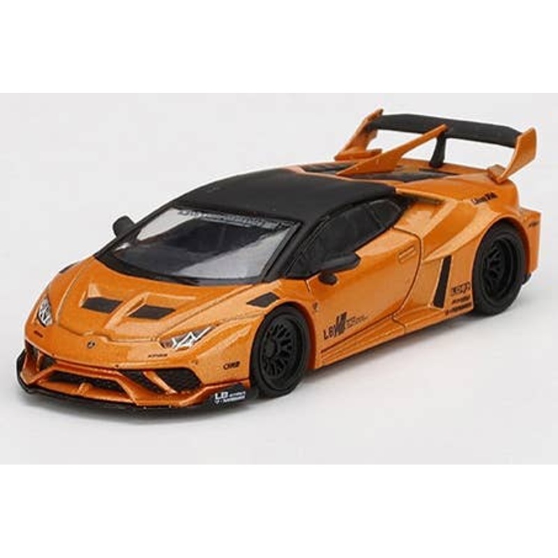 1/64 LB WORKS Lamborghini Huracan GT Borealis Orange (Right-Hand Drive)