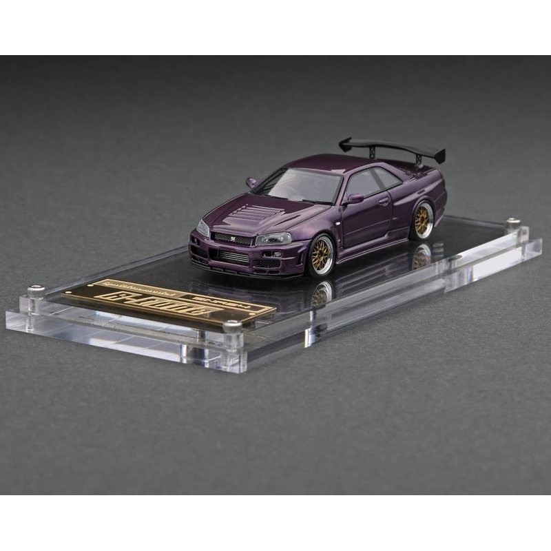 1/64 Nismo R34 GT-R R-tune Purple
