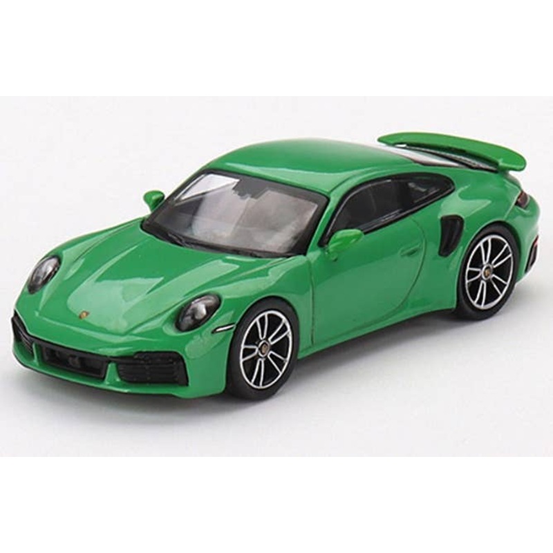 1/64 Porsche 911 Turbo S Python Green (Left Handle)