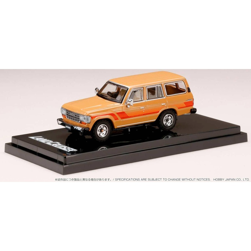 1/64 Toyota LANDCRUISER 60 GX 1988 / Optional Side Sticker Beige