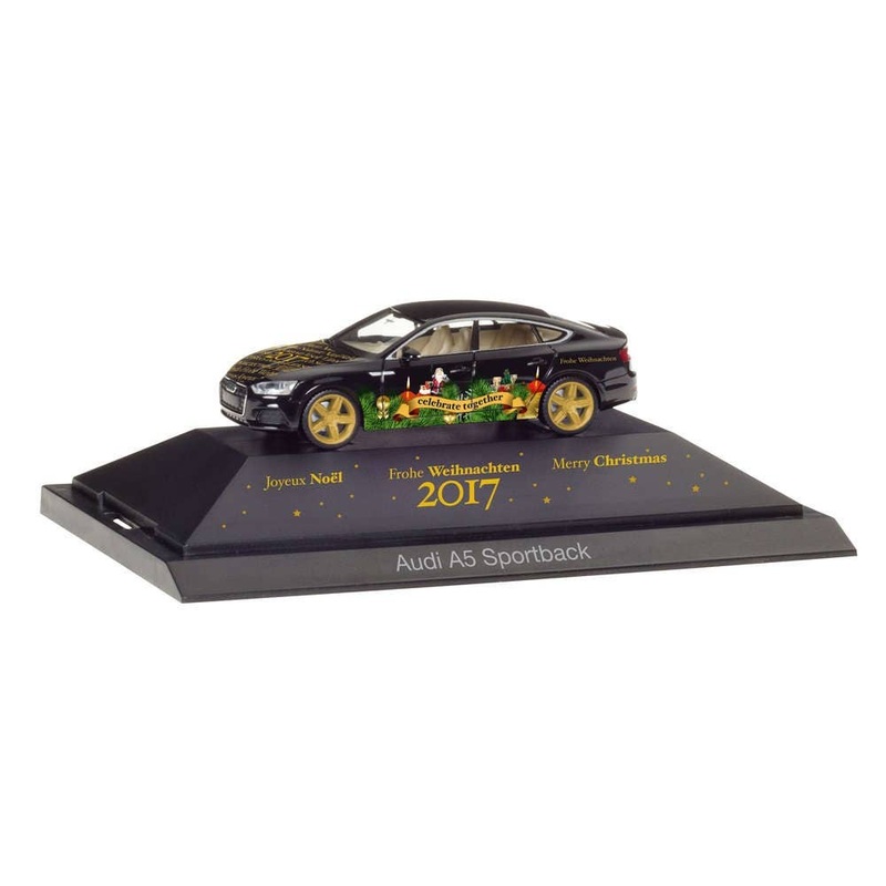 1/87 Audi A5 Sportback Herpa Christmas-PKW 2017