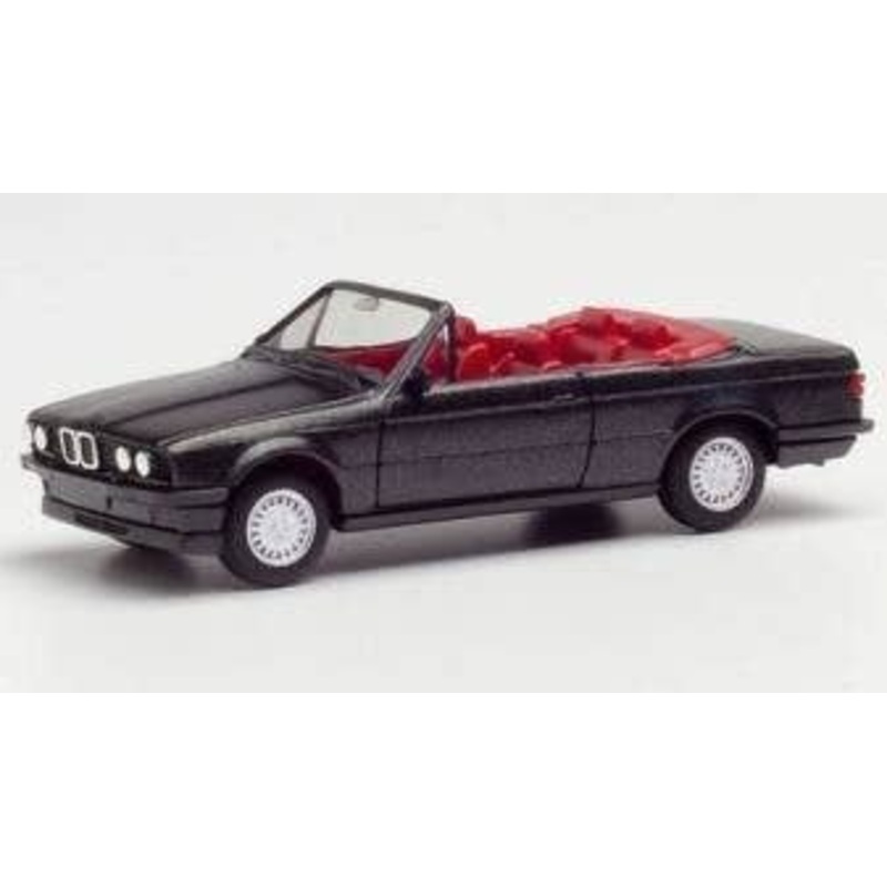1/87 BMW 325i Cabriolet Black Metallic