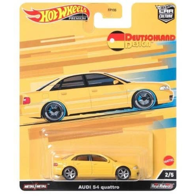 Hot Wheels Car Culture Deutschland Design Audi S4 Quattro (HCJ95)