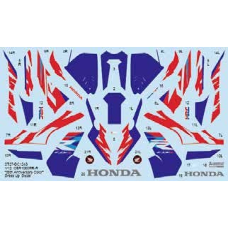 1/12 CBR1000RR-R 30th Anniversary Color Dress up Decal
