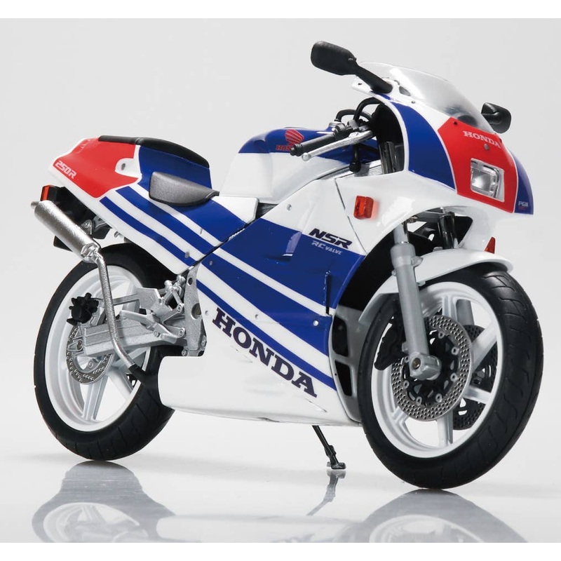 1/12 Honda NSR250R '89 ROSS WHITE x TERRA BLUE