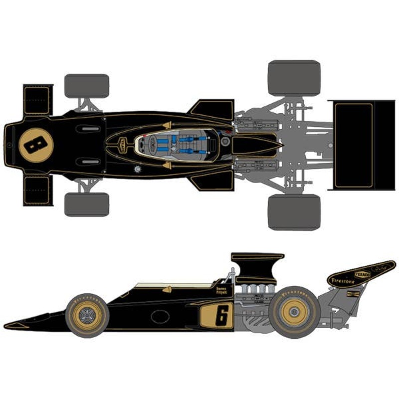 1/12 Type 72D 1972 Option Decal Set