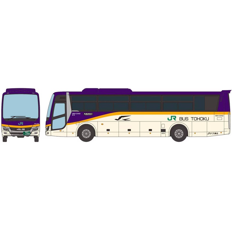 1/150 The Bus Collection Series JR Bus Tohoku Yamagata Shinkansen Tsubasa E8 Series Color