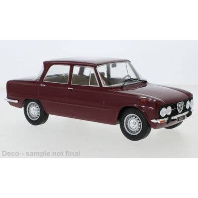 1/18 Alfa Romeo Giulia Nuova Super 1974 Dark Red
