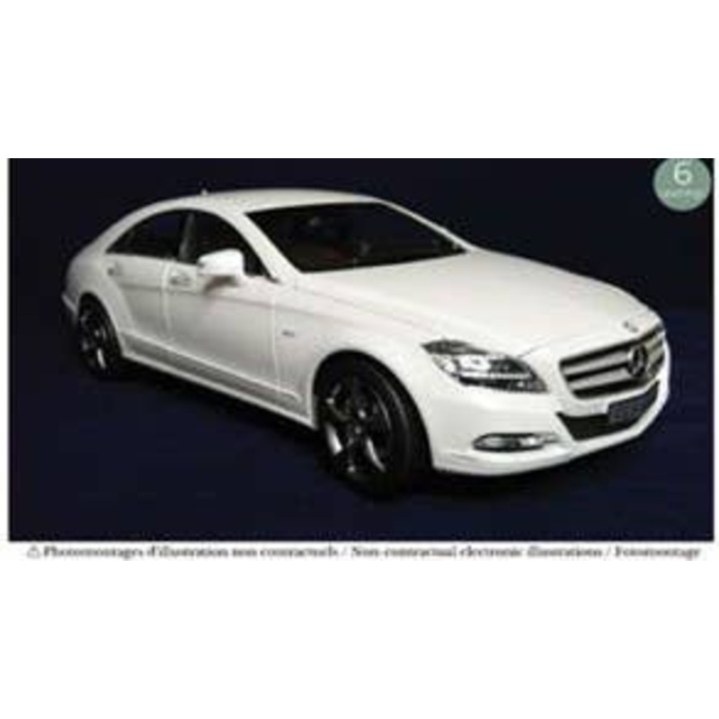 1/18 MB CLS Coupe 2011 Metallic Brilliant White