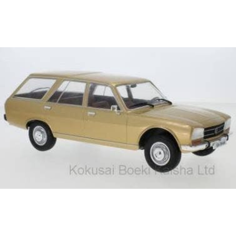 1/18 Peugeot 504 Break 1976 Metallic Gold